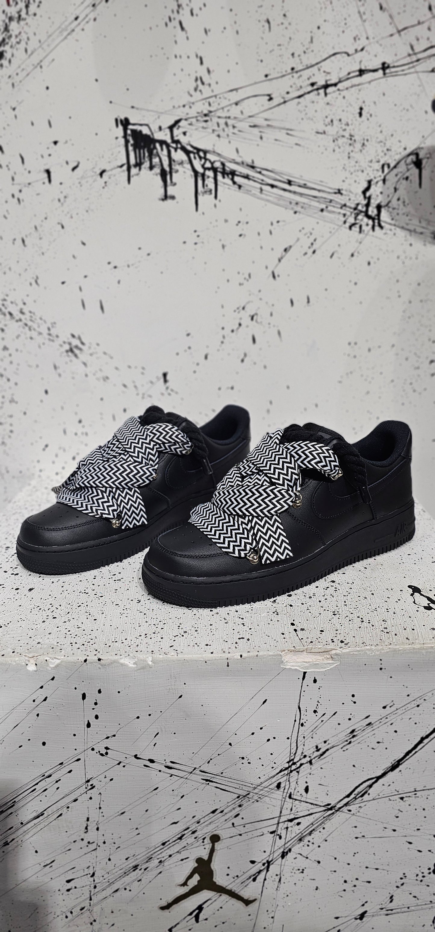 Air force custom rope laces Lanvin