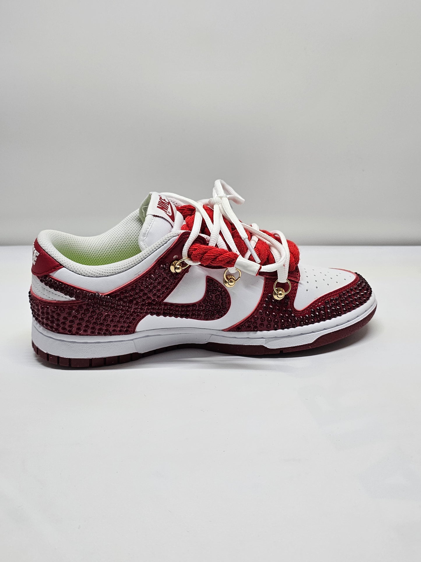 Nike Dunk custom swarovski red