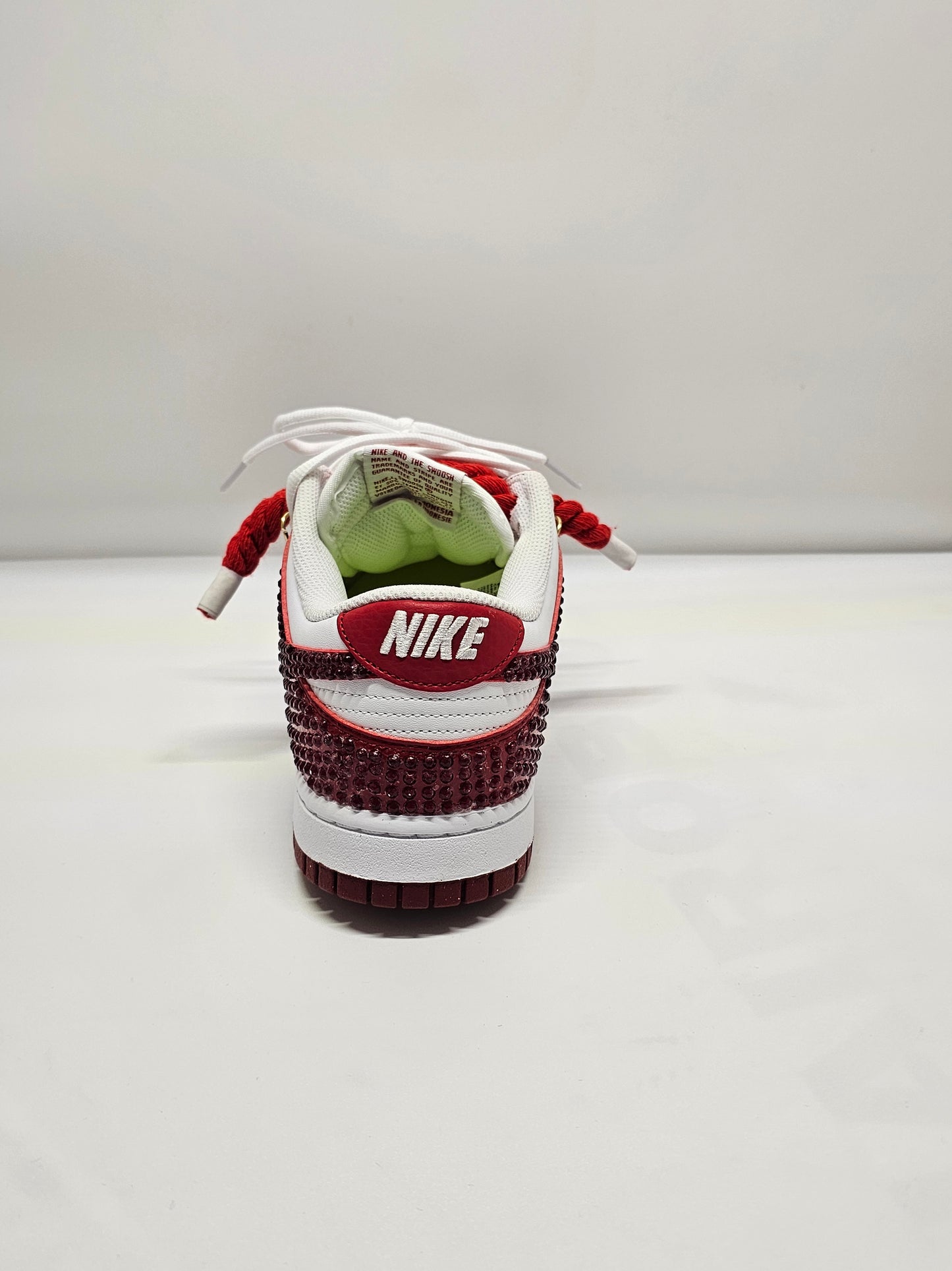 Nike Dunk custom swarovski red