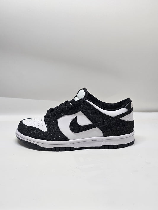 Nike Dunk panda  custom glitter