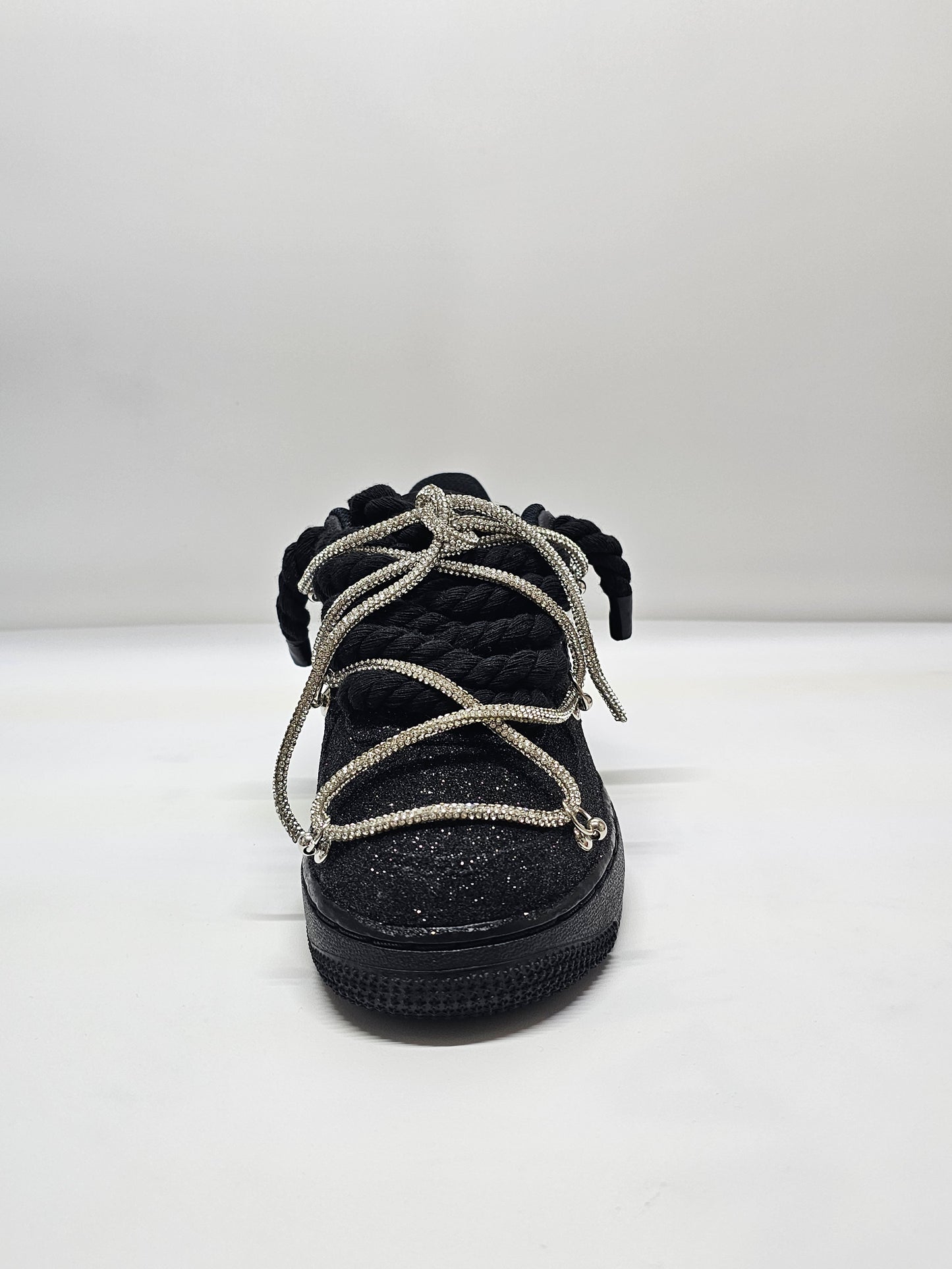 Air force custom glitter/stras black