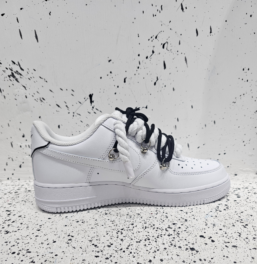 Air force rope laces rif. Black