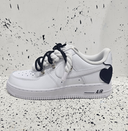 Air force rope laces rif. Black