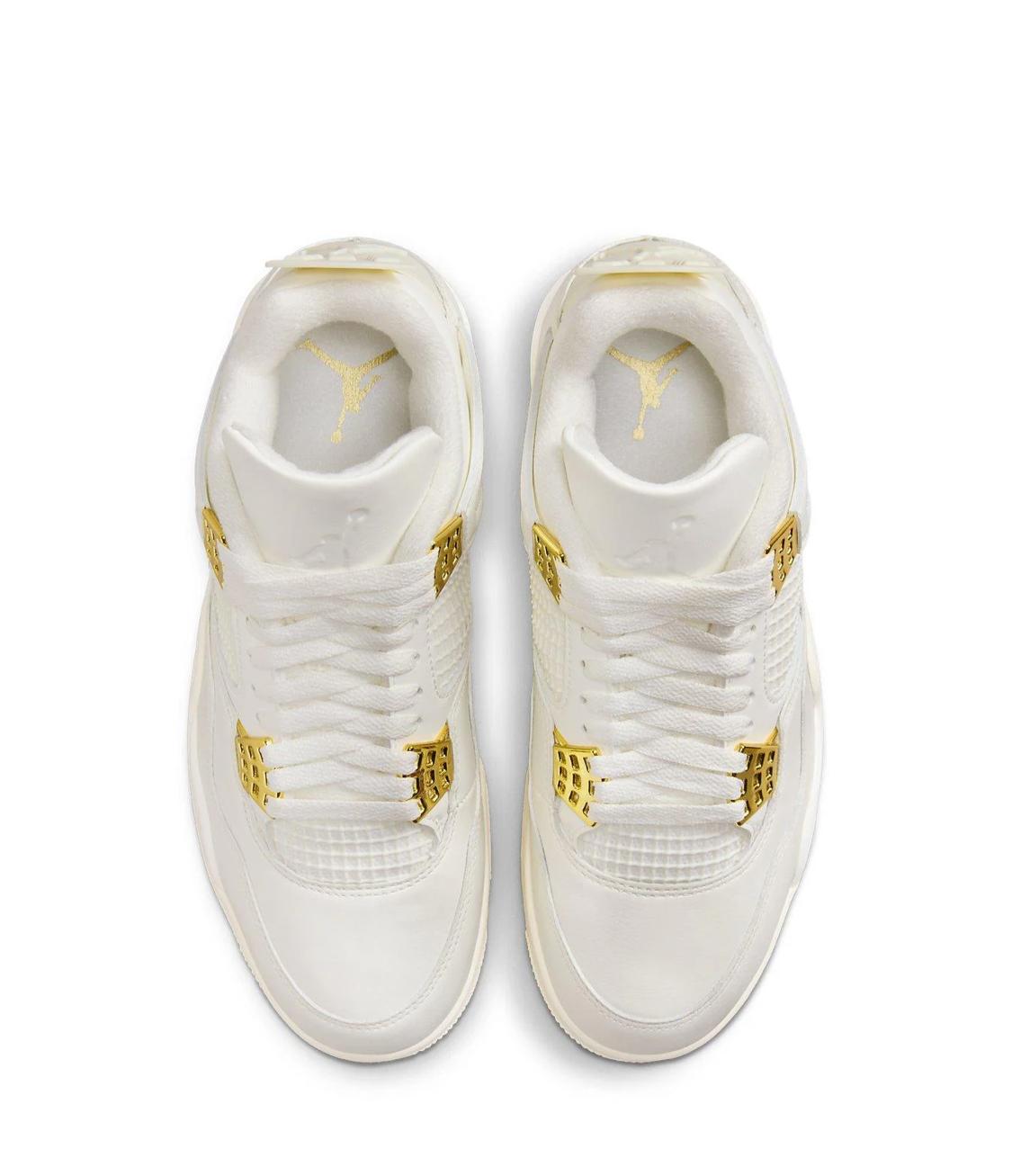 Jordan 4 metallic gold
