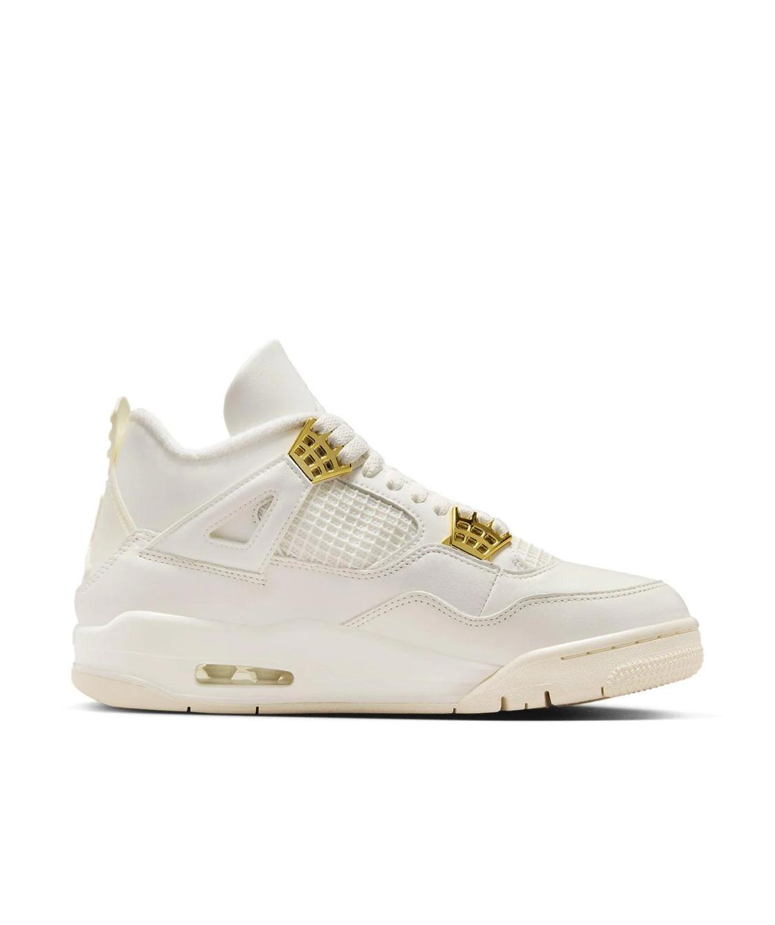 Jordan 4 metallic gold