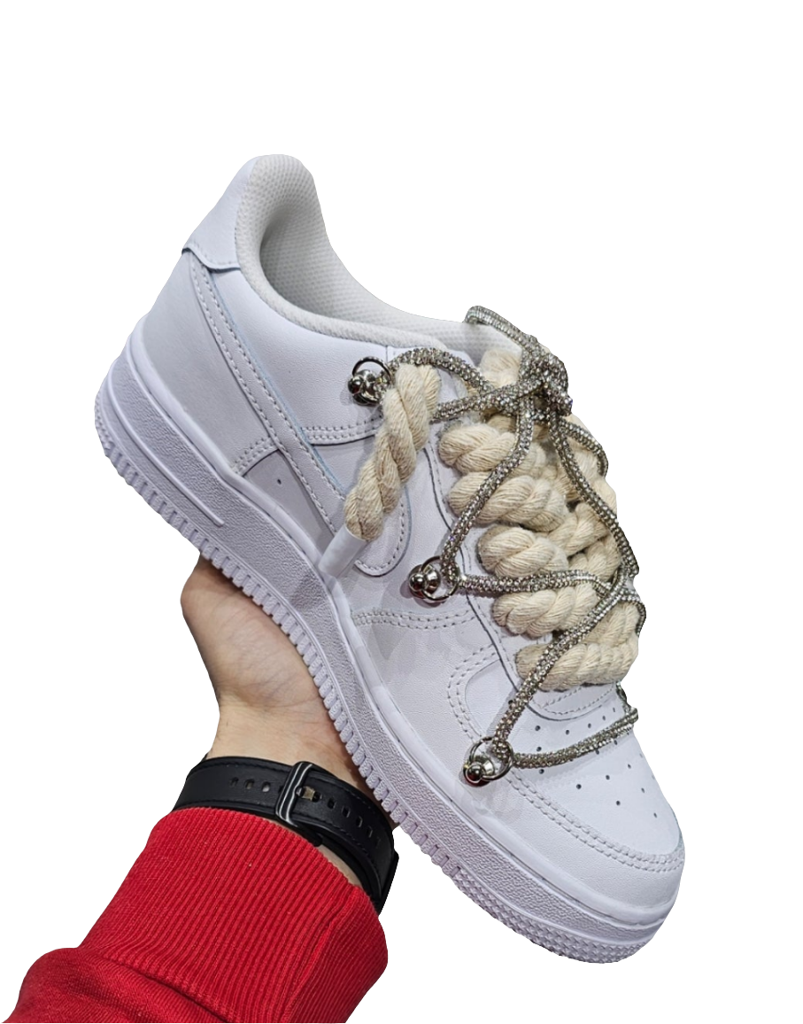 Airforce laccio corda/strass