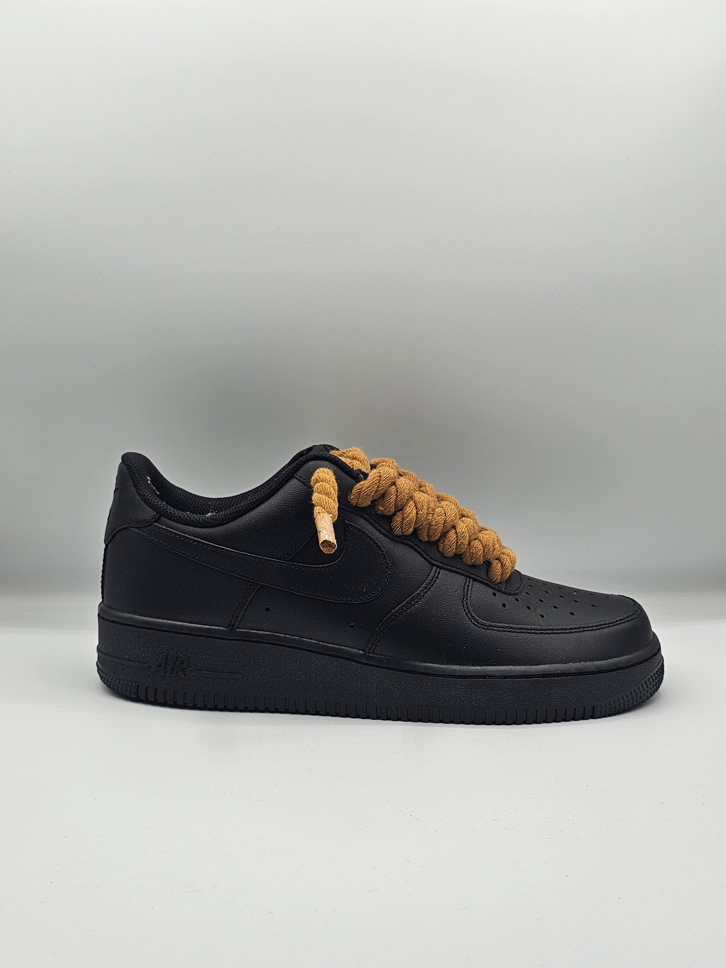 Air foorce rope laces senape