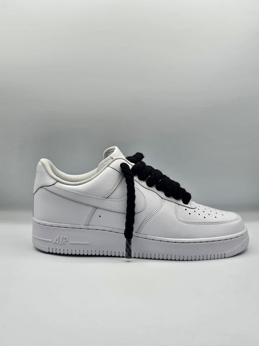 Air force rope laces black