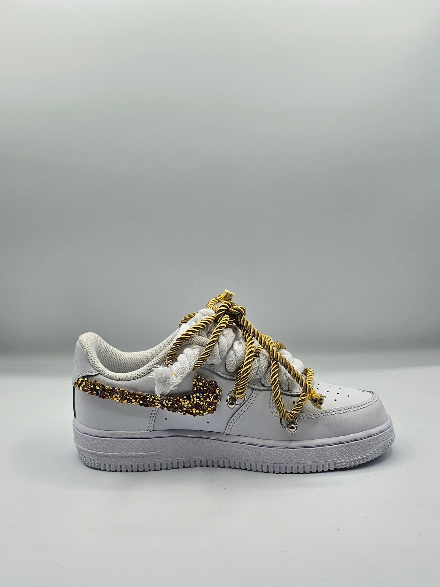 Air force custom rope lacess diamond oro