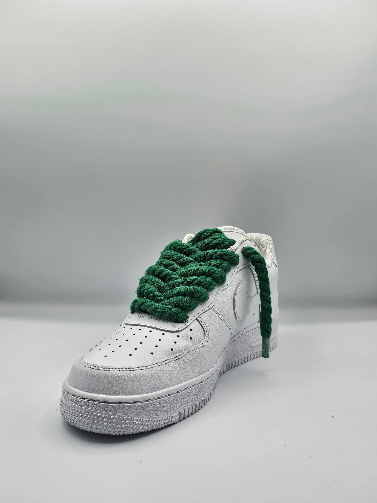 Air force rope laces verde gucci