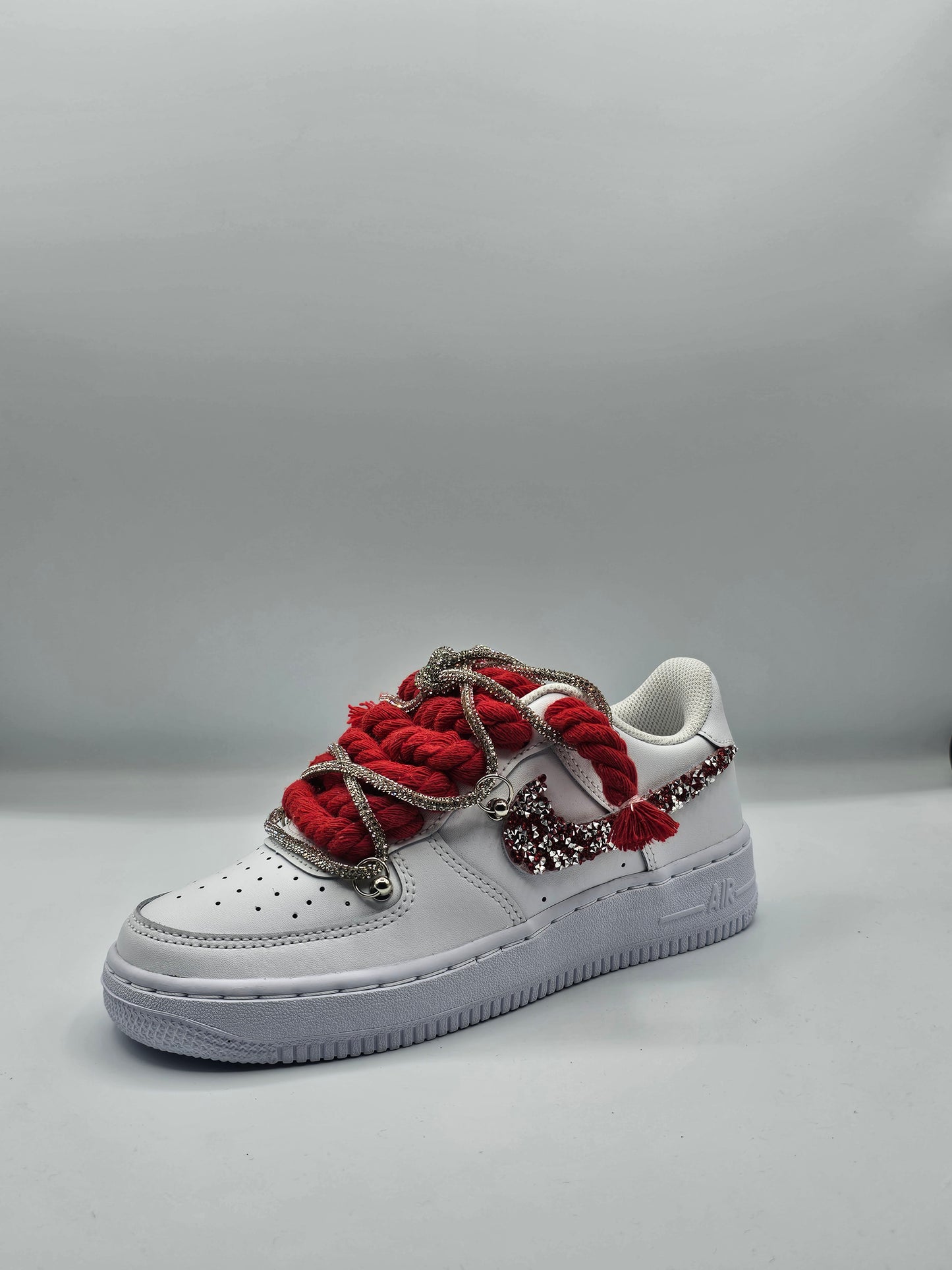 Air force custom rope laces/brillantin