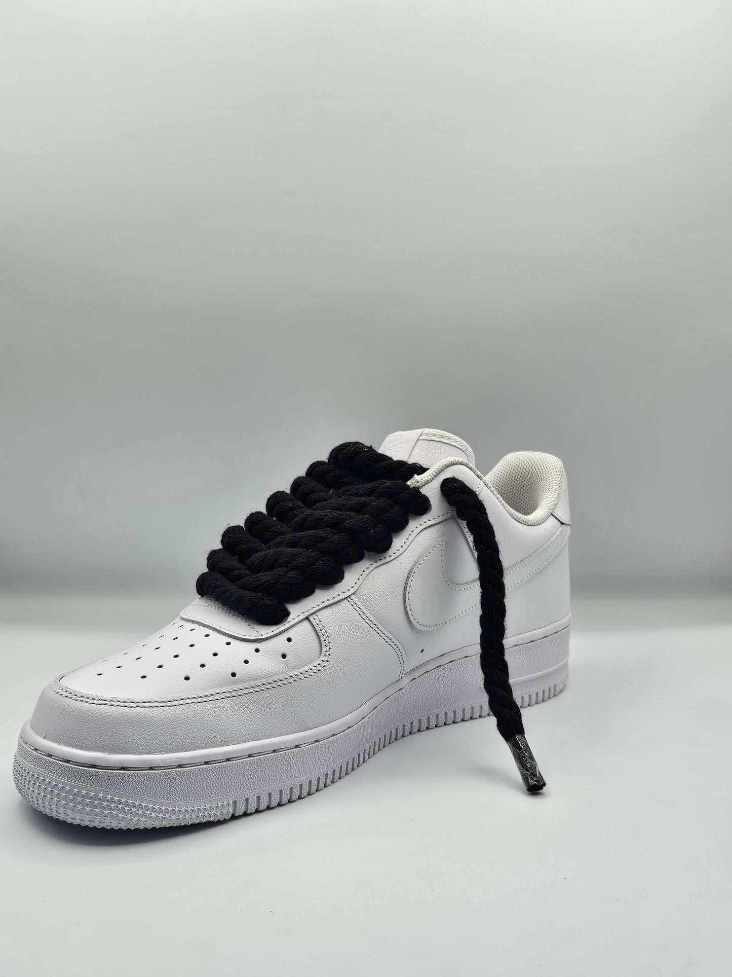 Air force rope laces black