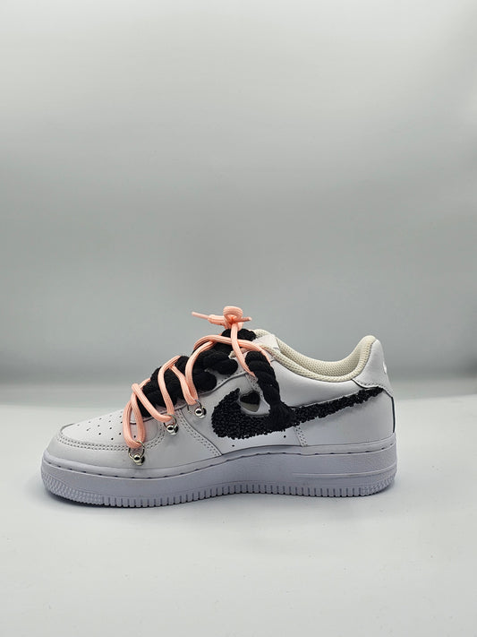 Air force custom rope laces diamond