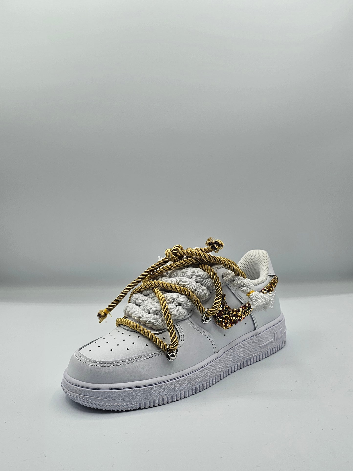 Air force custom rope lacess diamond oro