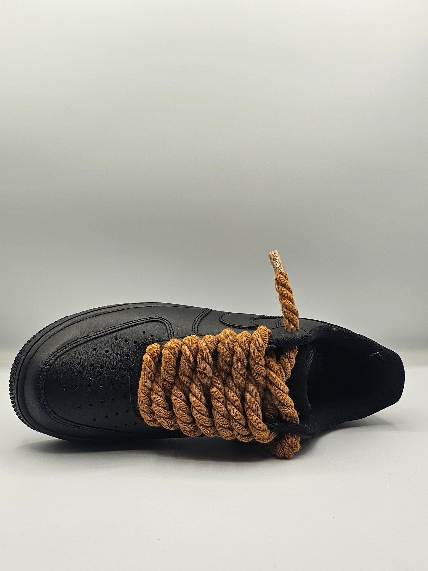 Air foorce rope laces senape