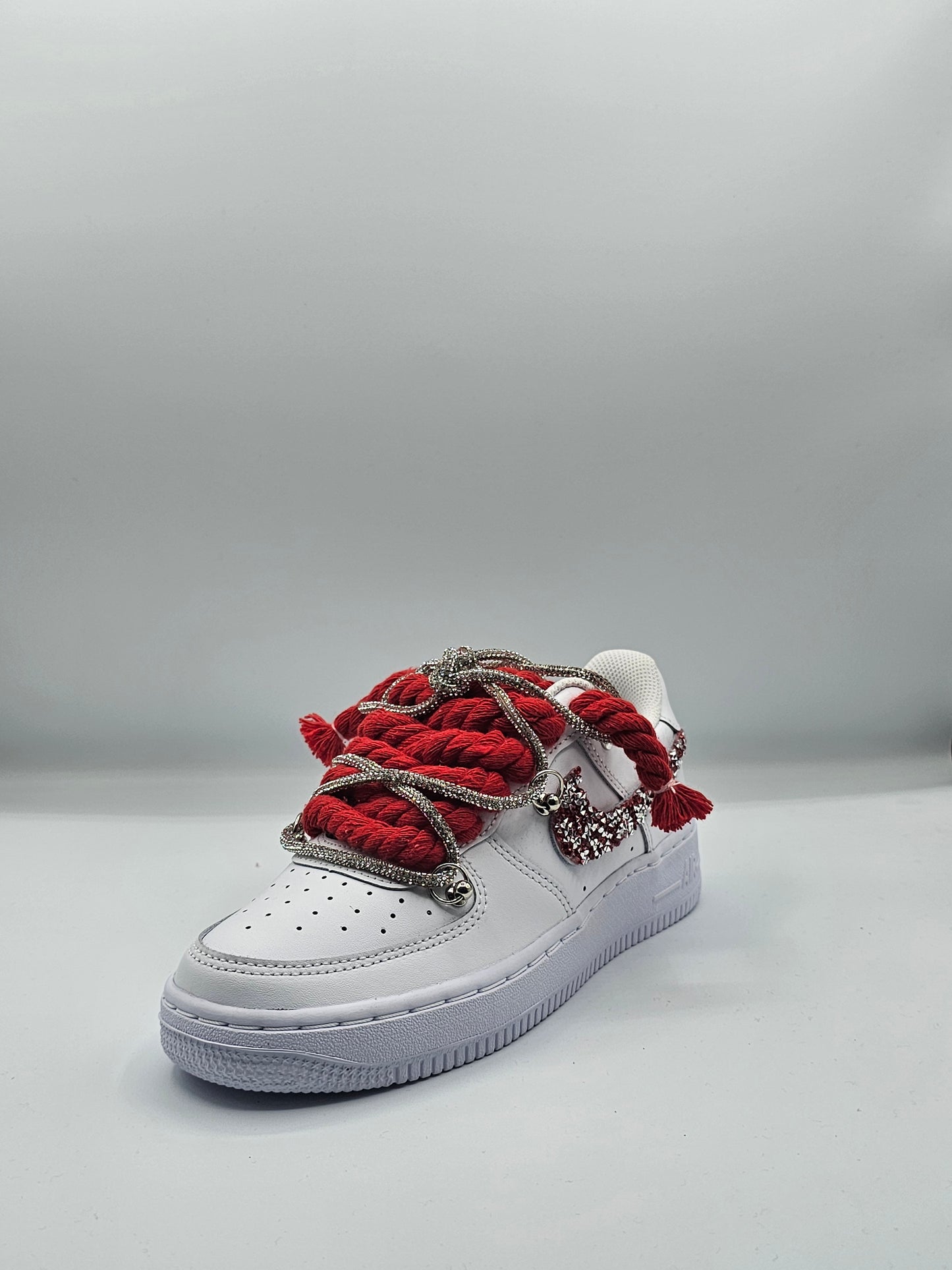 Air force custom rope laces/brillantin