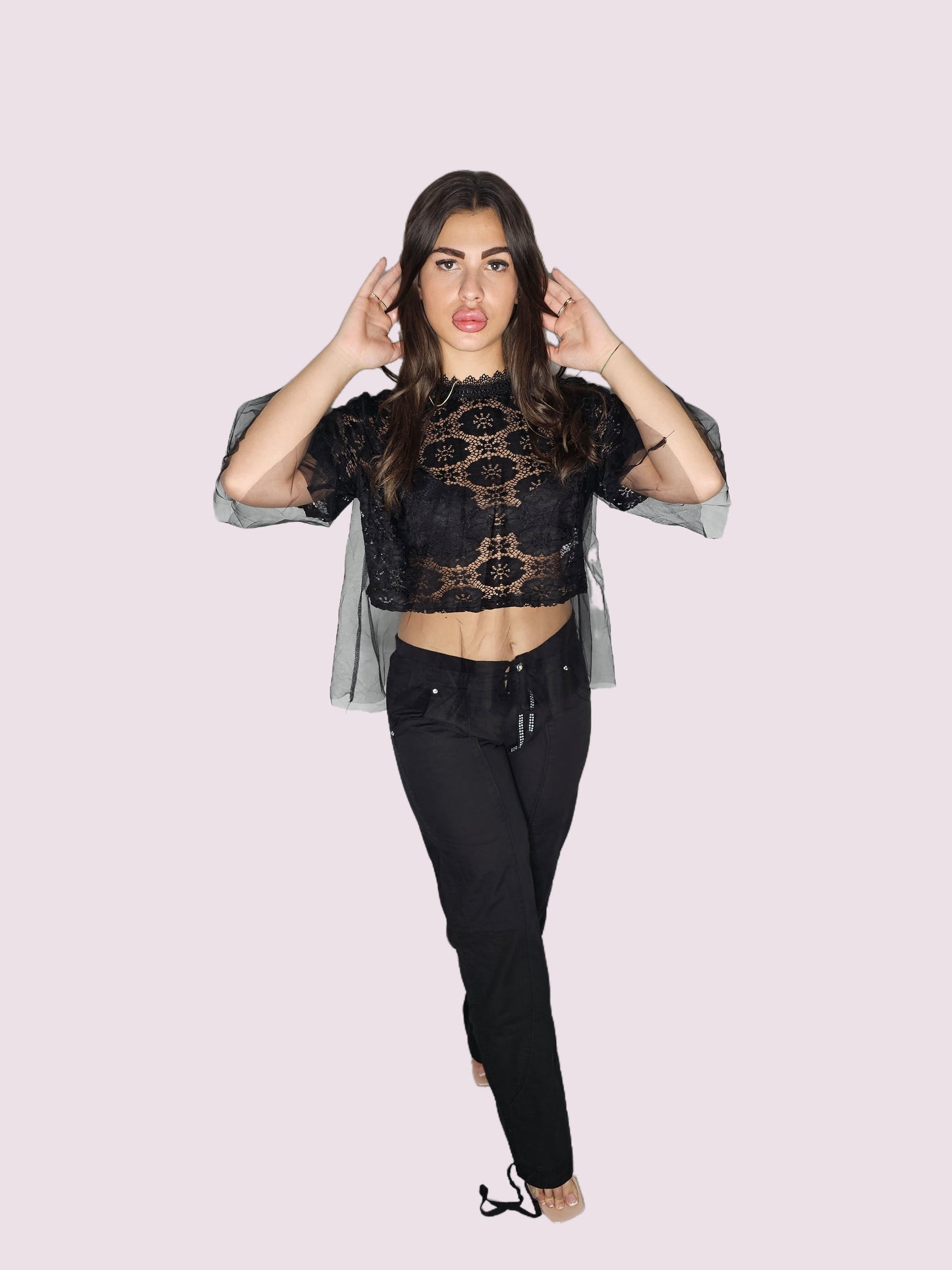 Pantalone black woman