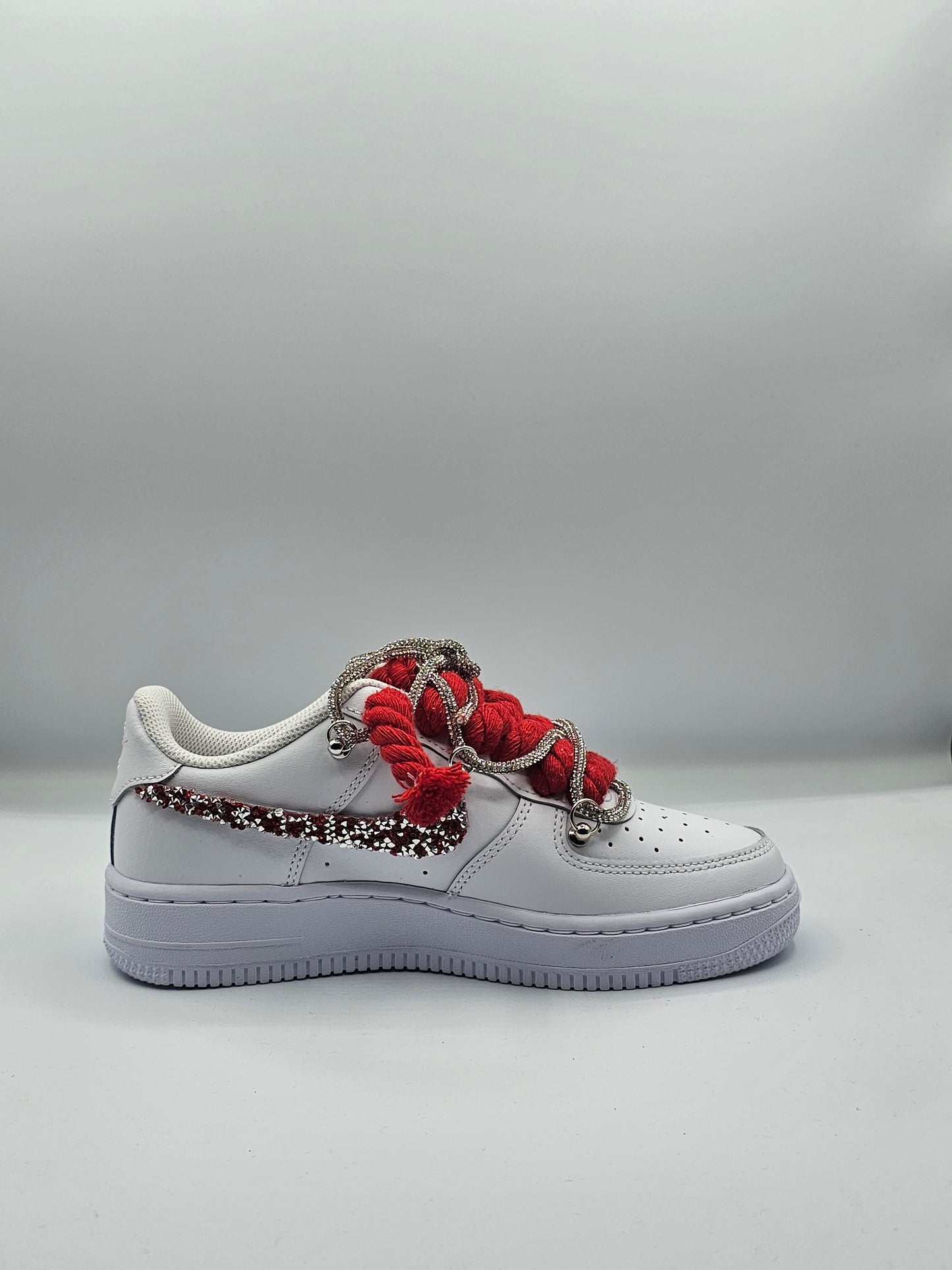 Air force custom rope laces/brillantin