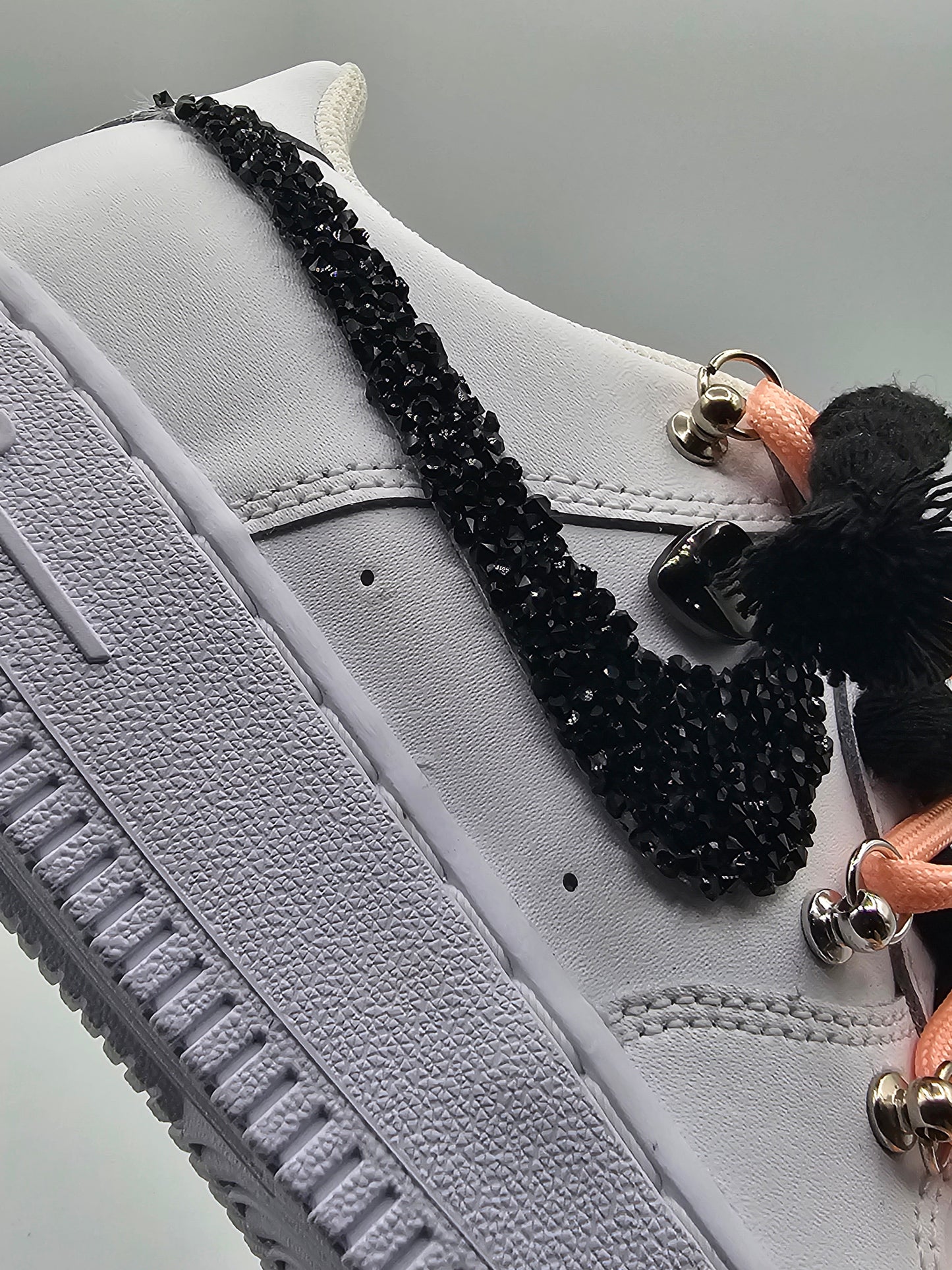 Air force custom rope laces diamond