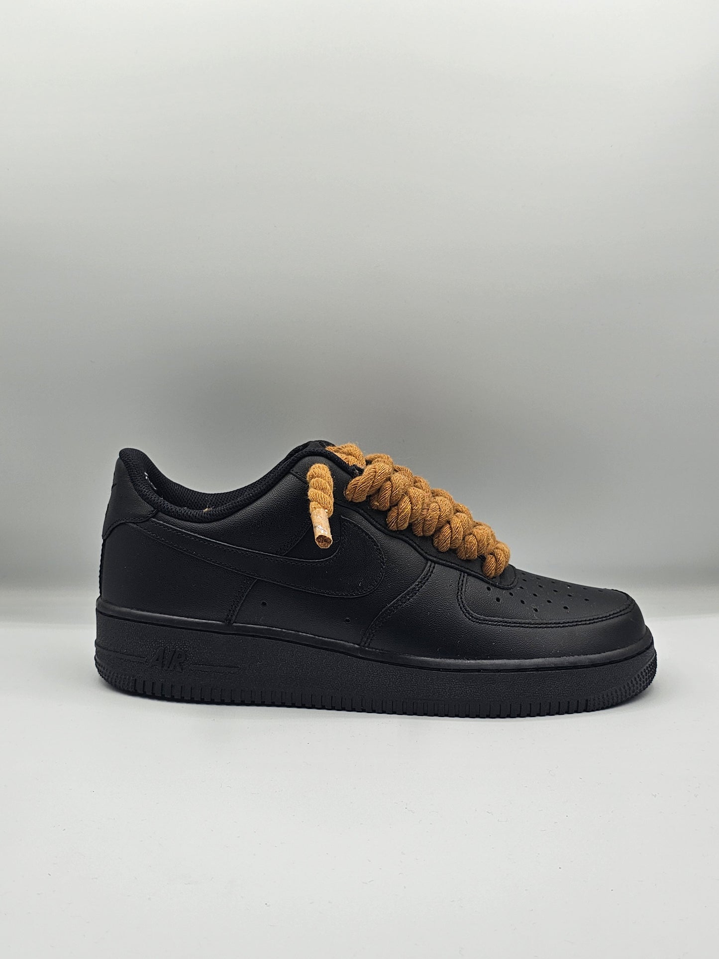 Air foorce rope laces senape