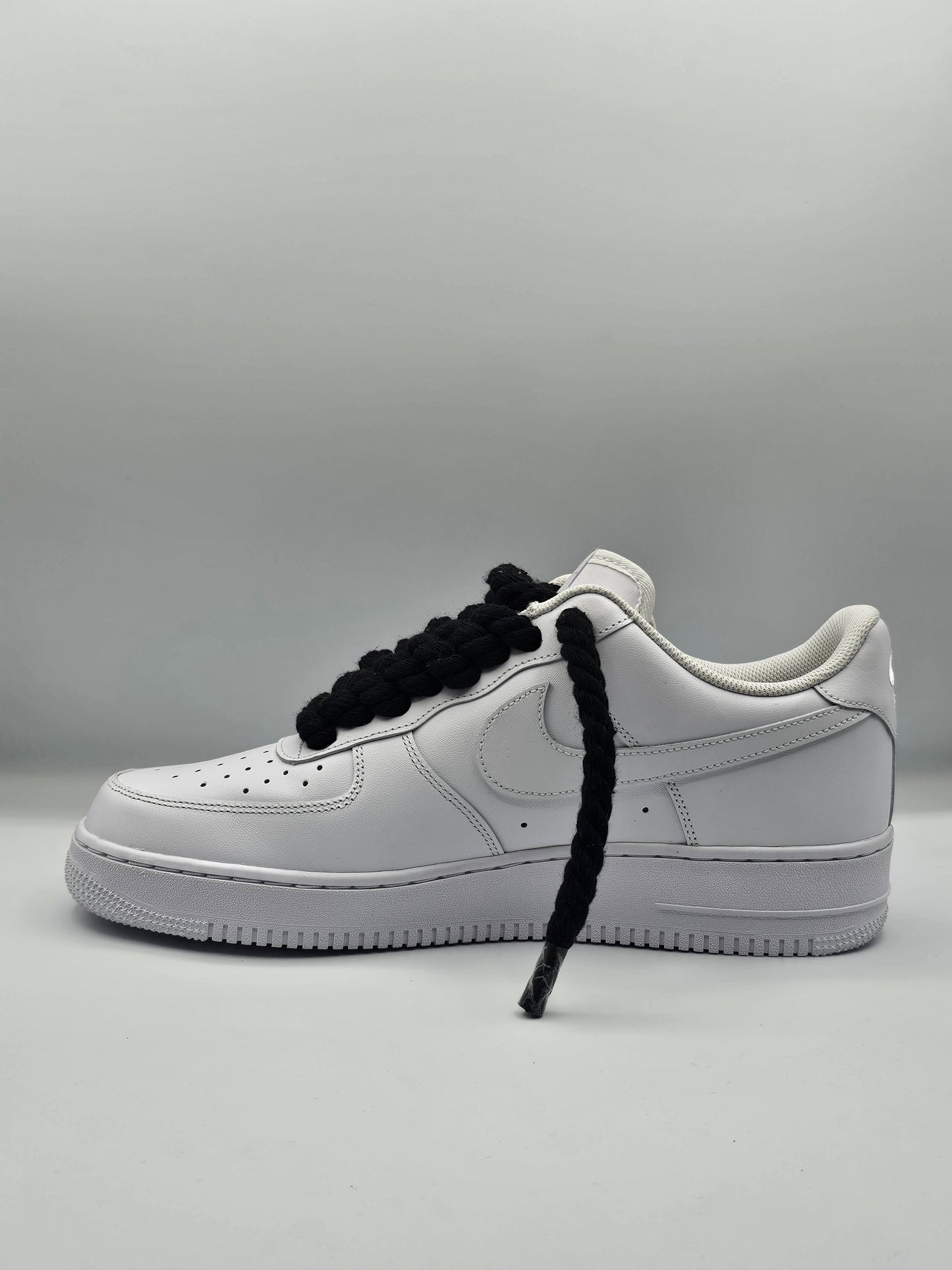 Air force rope laces black