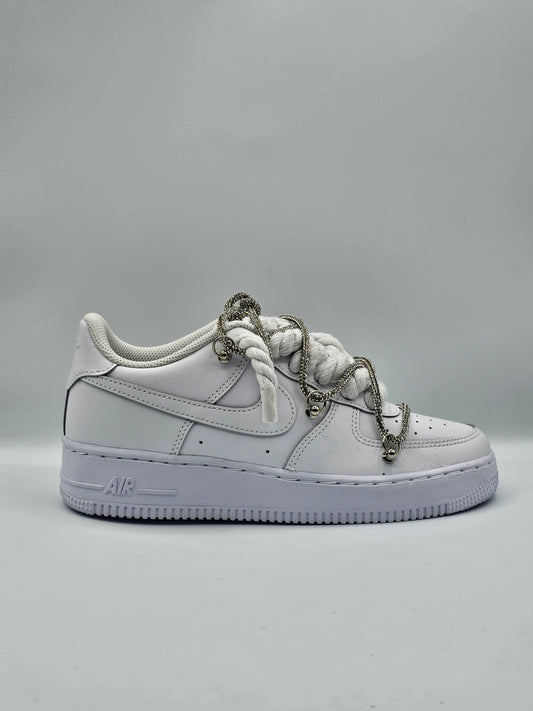 Air force rope laces/glitter