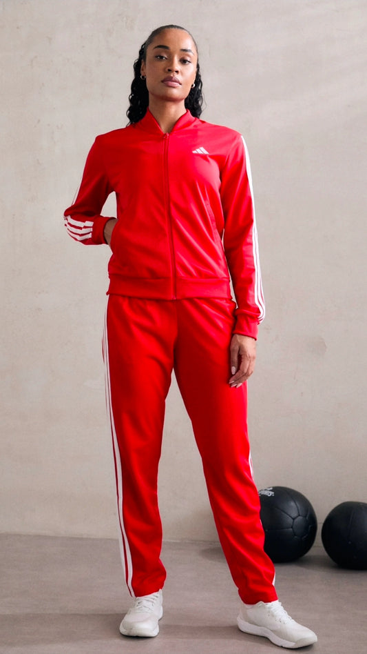 Tuta adidas donna rossa completa