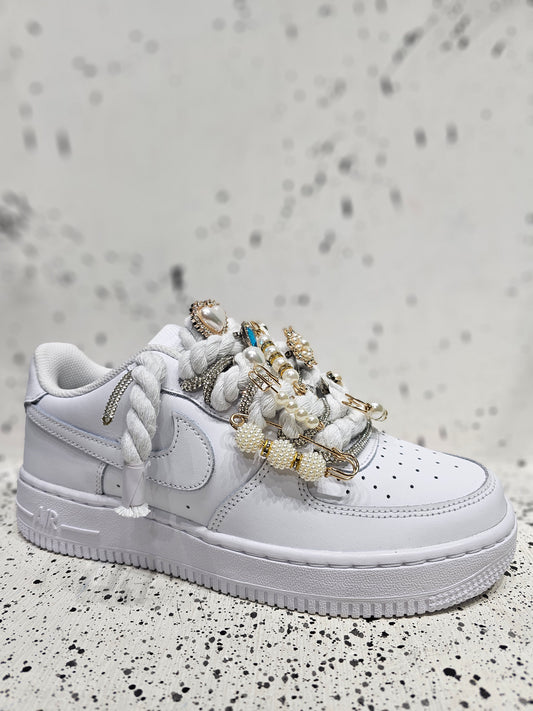 Air Force rope laces spill