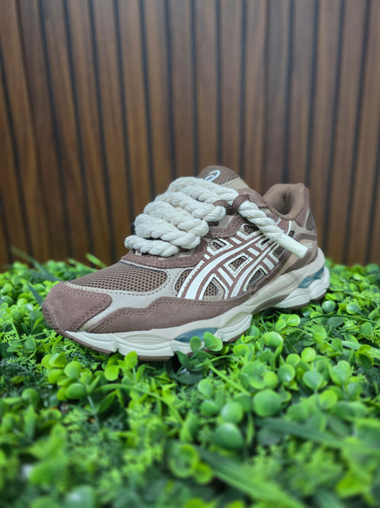 asics gel NYC  rope laces