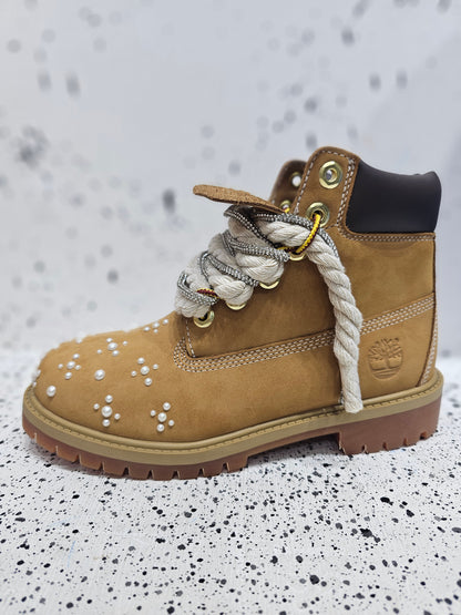 Timberland rope laces perlage