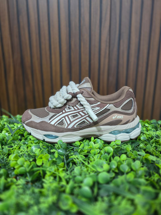 asics gel NYC  rope laces