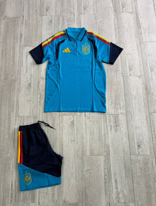 Completino Adidas Spagna uomo polo