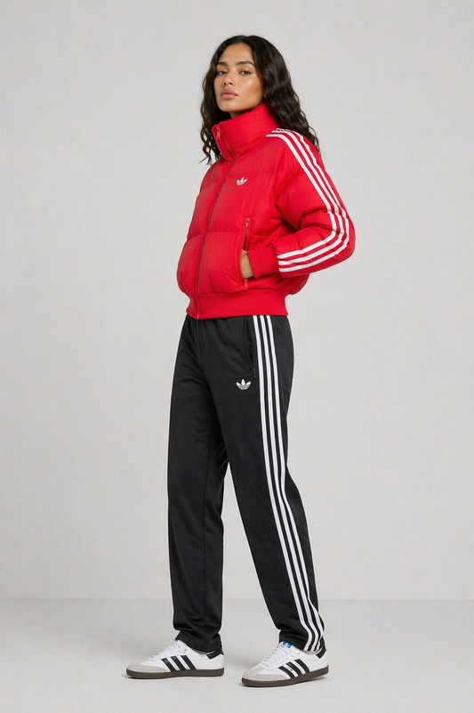 Adidas giubbino cropped donna