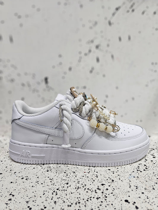 Air Force rope laces spill