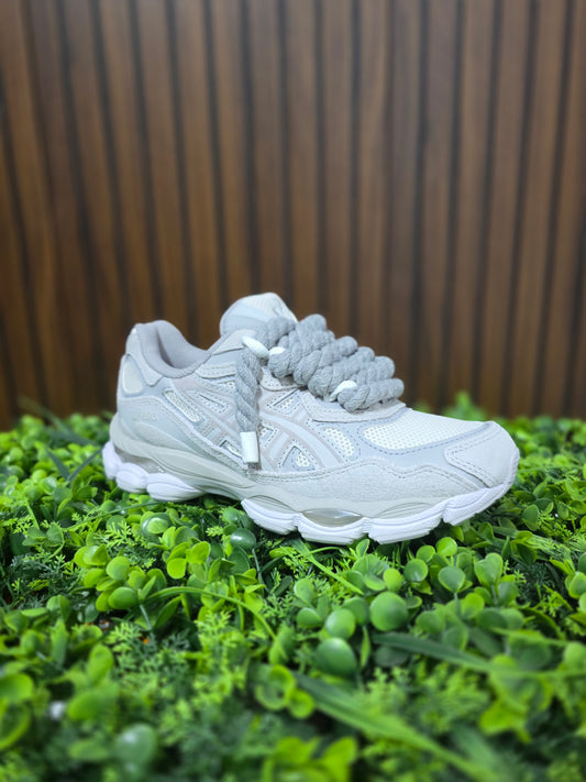 asics gel NYC  rope laces