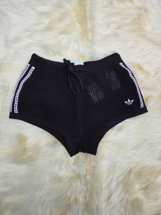 Shorts adidas crochet donna