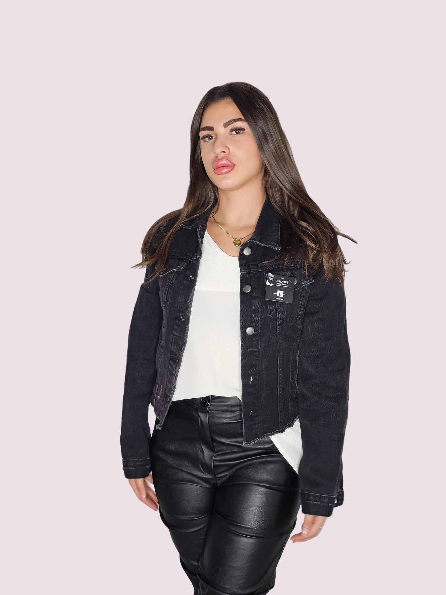 Jacket jeans woman