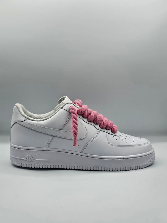 Air force  laccio corda rosa